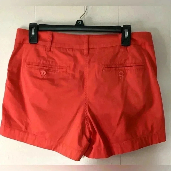 J. Crew Women's  Chino Shorts Red Size 6 - Picture 4 of 7